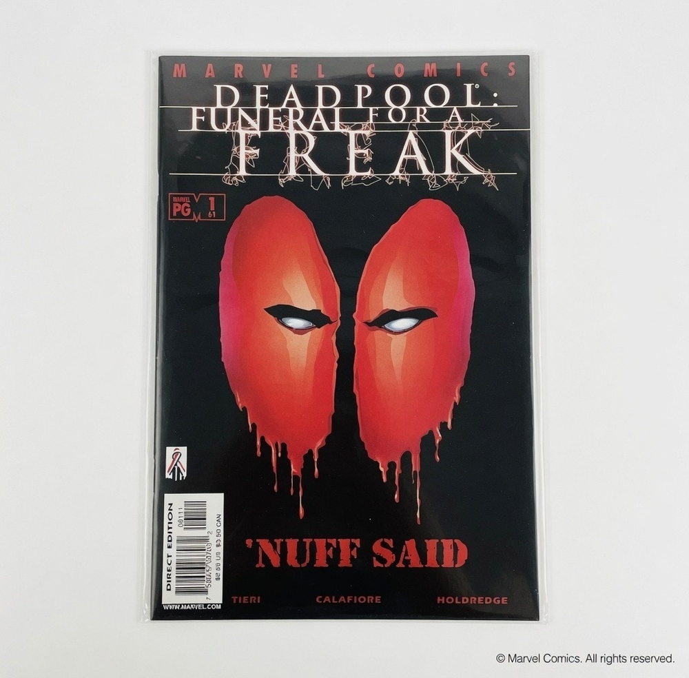 Marvel Comics Deadpool Funeral for a Freak #1 Issue 61 Nuff Said NM New - Picture 1 of 4